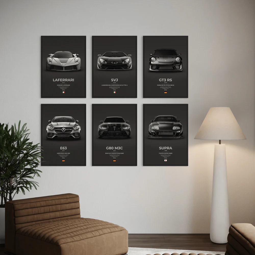 BMW M3 Competition (G80) Poster