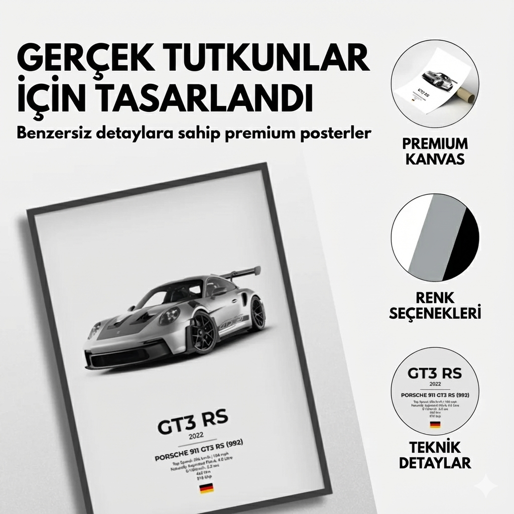 Porsche 911 GT3 RS (992) Poster