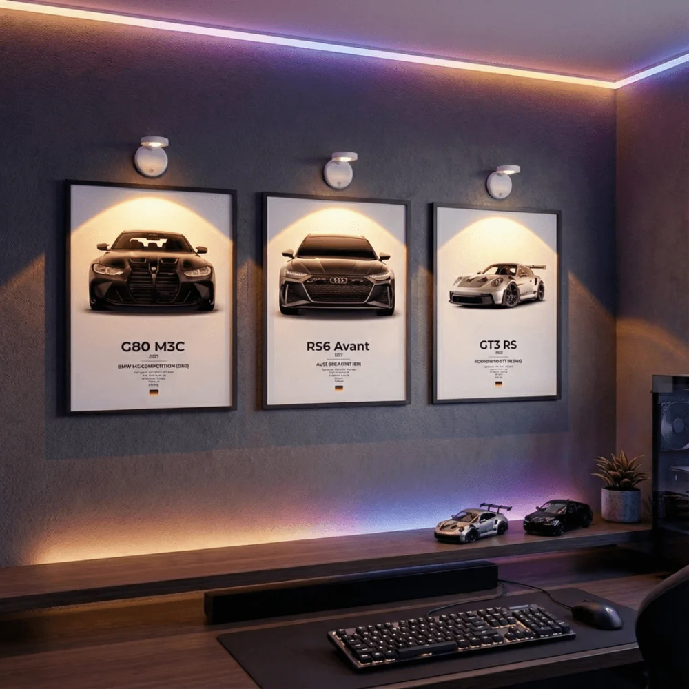 BMW M3 Competition (G80) Poster