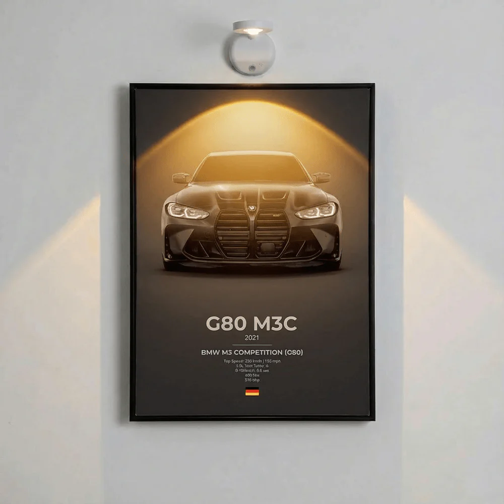 BMW M3 Competition (G80) Poster