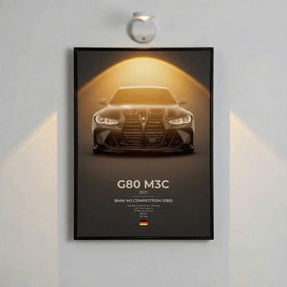 BMW M3 Competition (G80) Poster