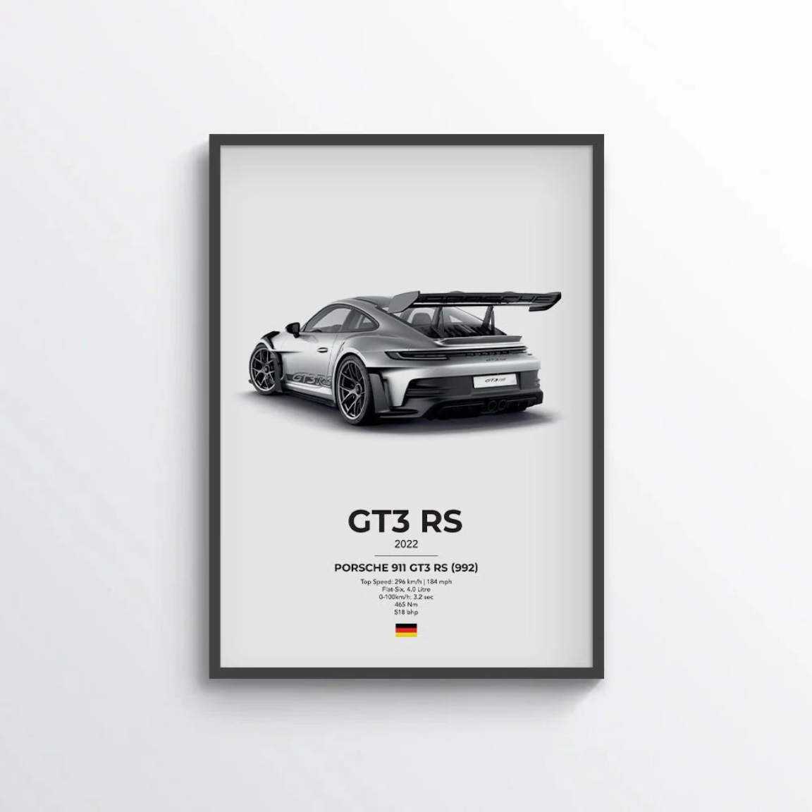 Porsche 911 GT3 RS (992) Poster