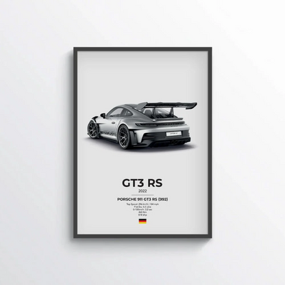 Porsche 911 GT3 RS (992) Poster