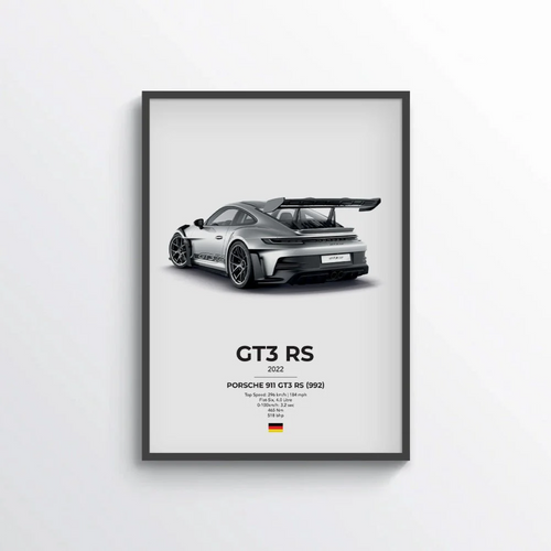 Porsche 911 GT3 RS (992) Poster