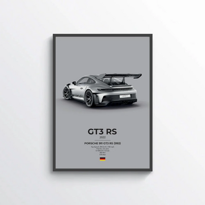 Porsche 911 GT3 RS (992) Poster