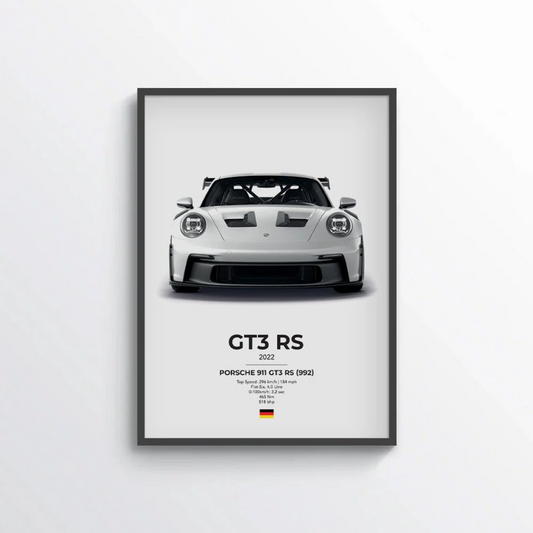 Porsche 911 GT3 RS (992) Poster