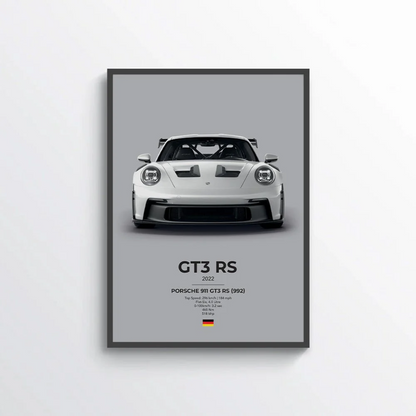 Porsche 911 GT3 RS (992) Poster